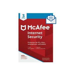 McAfee Internet Security 2024, 3 Device, Antivirus Software, 3 Device